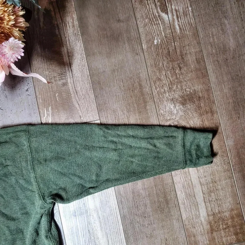 GapKids Size Small (6-7) Green Boys Hooded Pullover Top Cali 86 100% Cotton